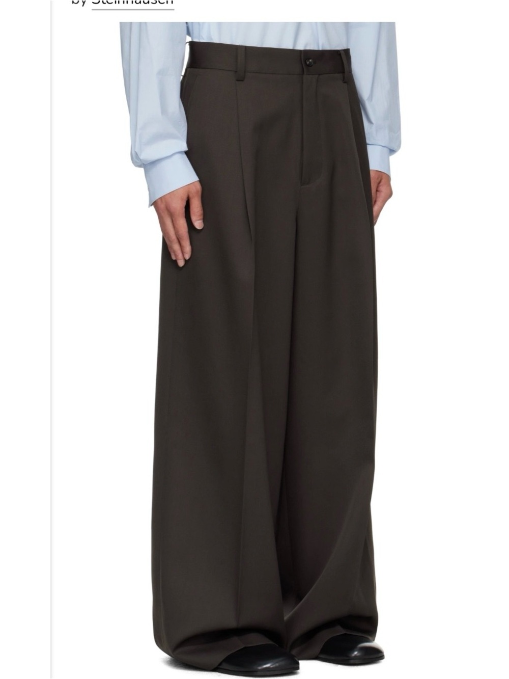 NWT Stein Brown‎ Extra Wide Trousers